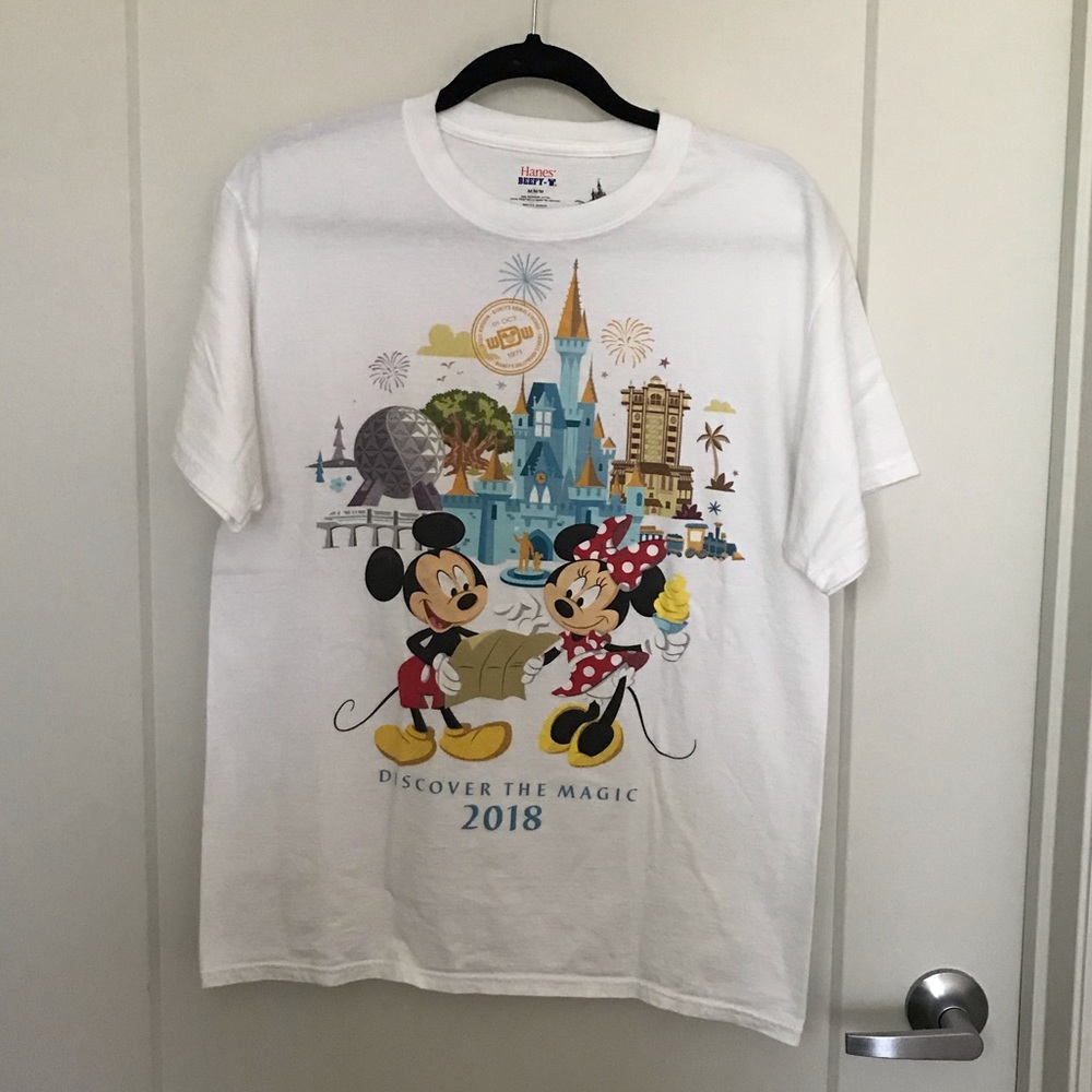 White Walt Disney World Shirt 2018